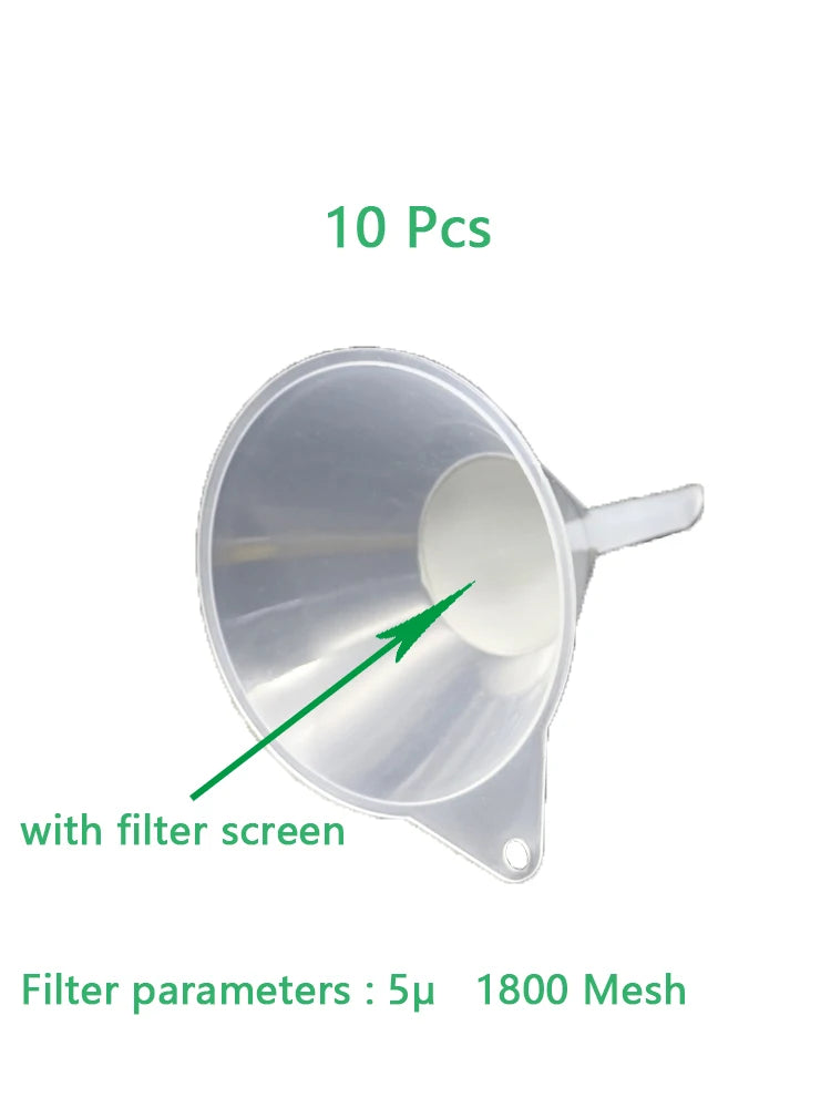DTF Printer Ink Funnel Filter Tool With Filter Screen For Cartridge Refill Ink Water-based Oil-based Liquid Ink Filter 5 micron
