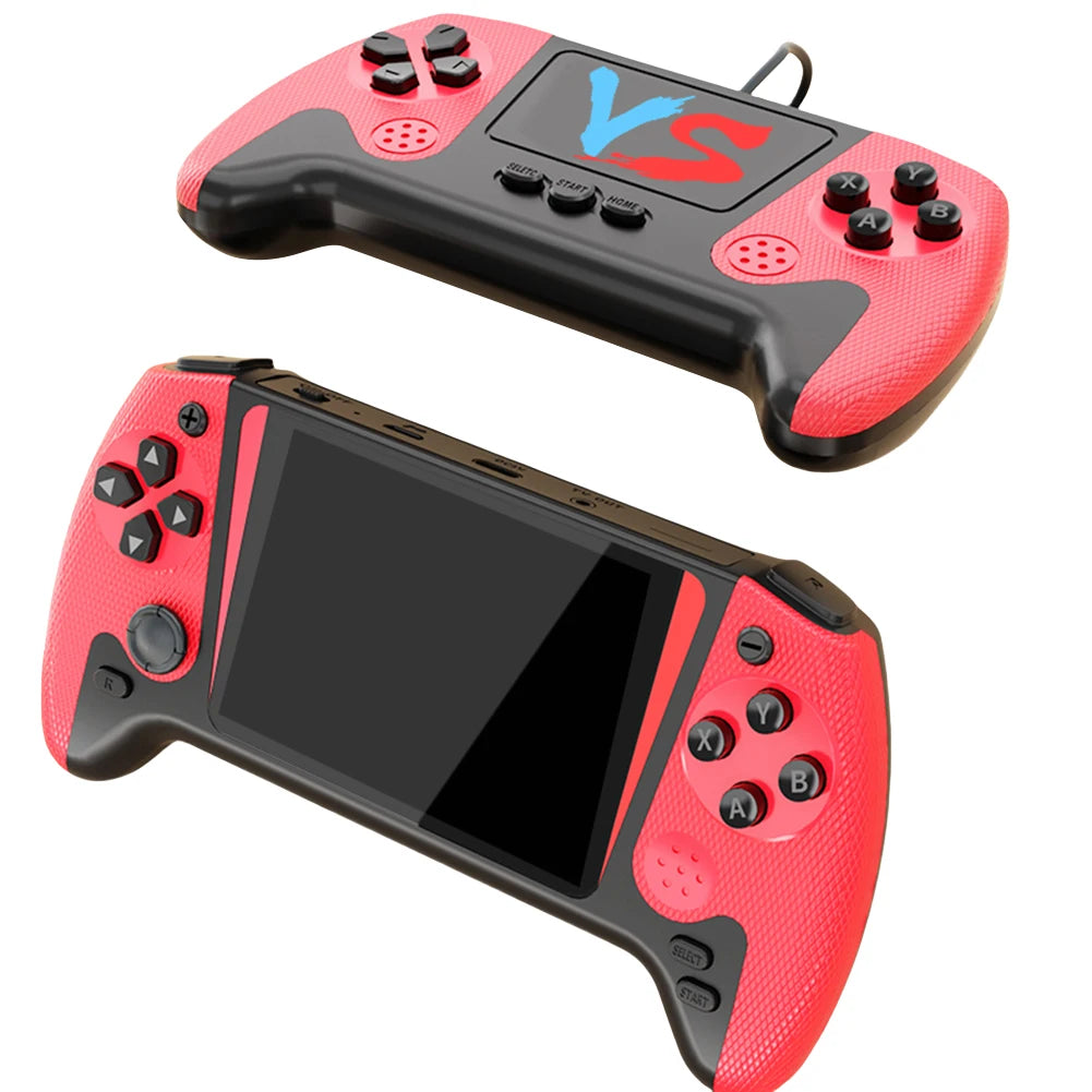 Gaming Console 3.5inch LCD Screen Built-in 500 Games Portable Game Console Nostalgic Game Console for 2 Players for Kids Adults