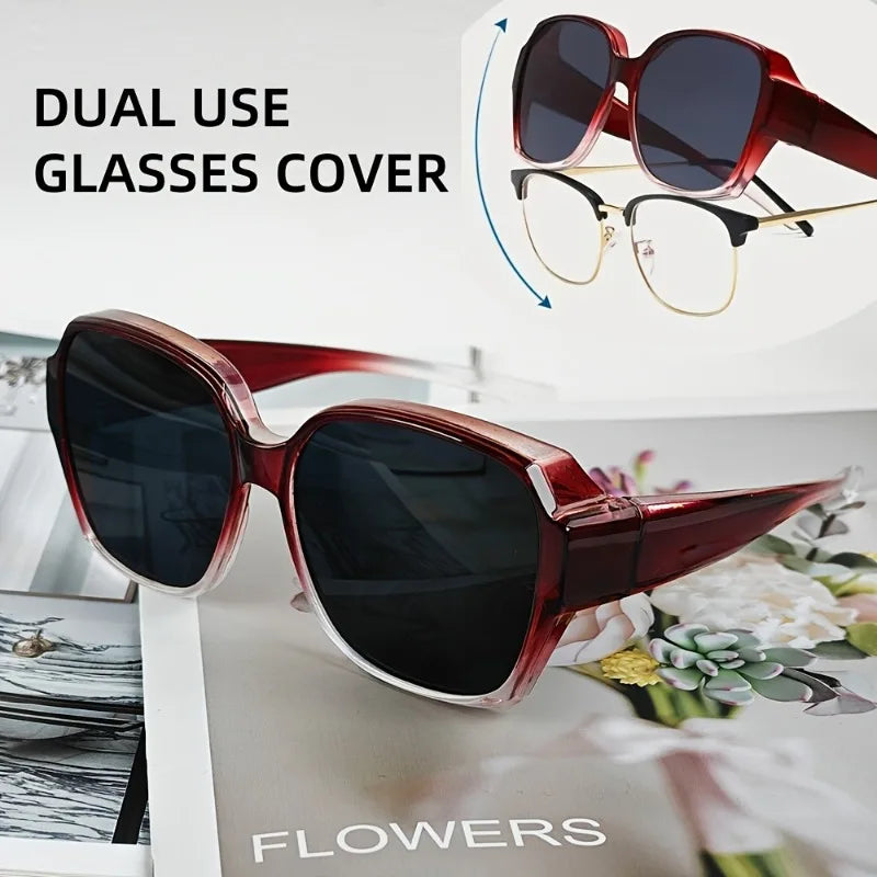 Fashion Over Sunglasses for Myopia Population Matching Multiple Frame UV protection for Outdoor Sports Hiking Fishing Cycling