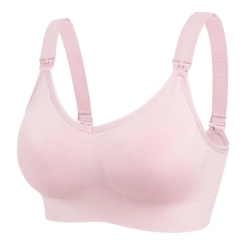 1pcs Maternity Nursing Bras Pregnant Women Skinny Breastfeeding Clothing Underwear Female Breathable Push Up Bra