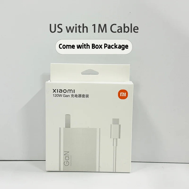 Original Xiaomi Charger 120W Fast Turbo Charge Hypercharge Adapter Xiaomi 12 13 14 15 17 Ultra Redmi Note 15 POCO F8 Ultra X7 X8