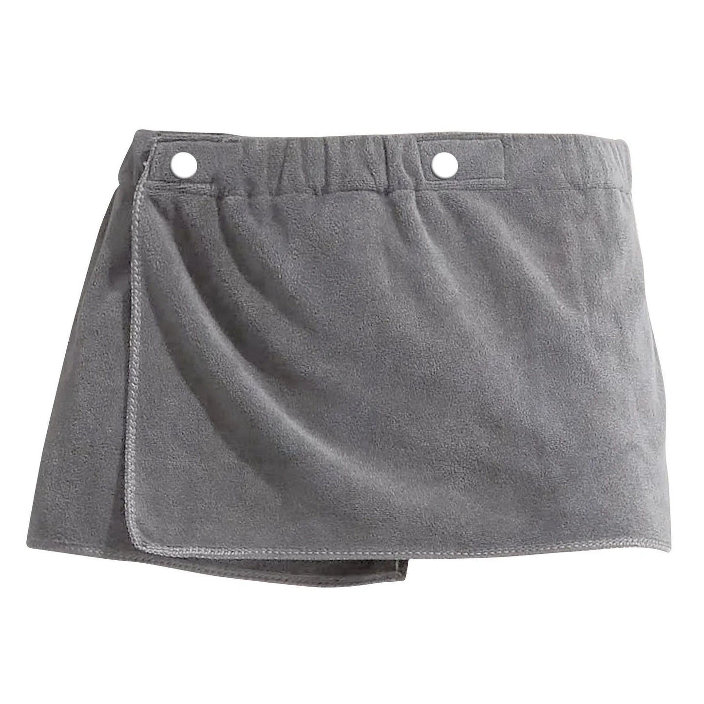Men's Bath Towel Absorbent Towel Sexy Beach Skirt Anti-Light Wearable Bath Mini Skirt Towel Swimming Trunks Home Towel Skirt