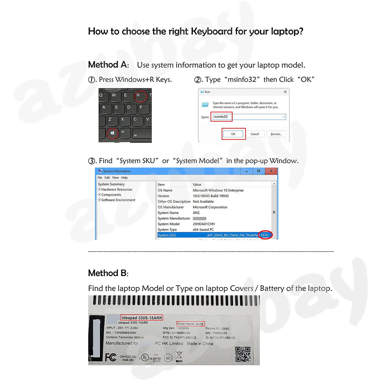 Italian Laptop Keyboard for Dell Latitude Precision 3470 (Year 2022) 3480 (Year 2023), 3490 (Year 2024) Backlit