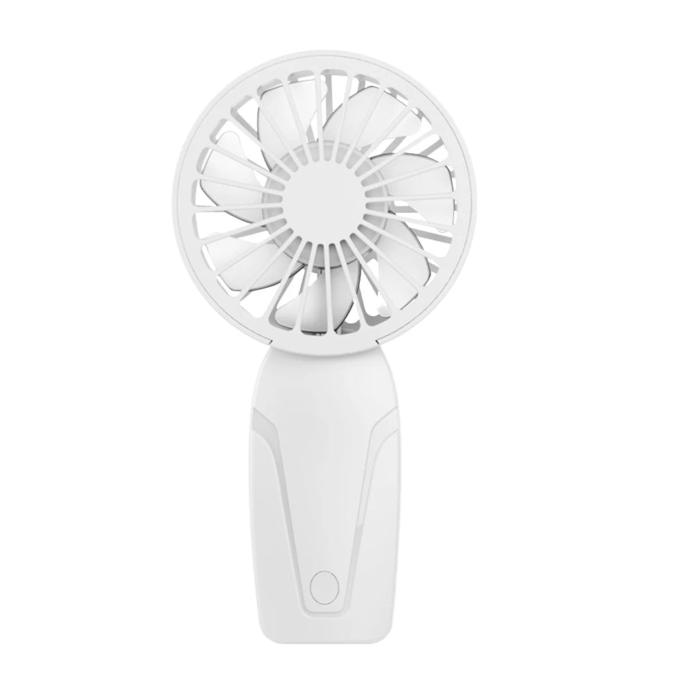 Portable Handheld Fan USB Rechargeable Personal Fan 3 Speeds Mini Fan for Home Office Travel and Outdoor Activities