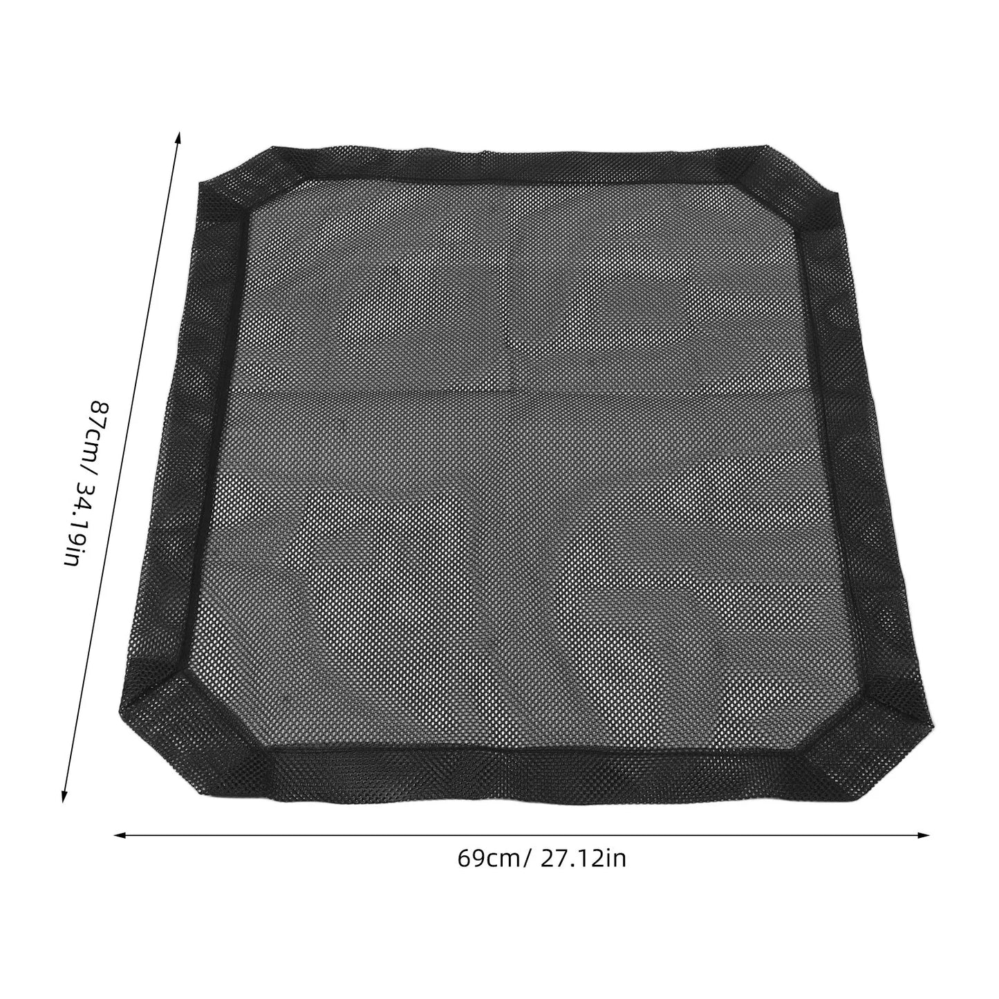 87x69cm Elevated Pet Bed Mesh Cover Detachable Washable Breathable Indoor Outdoor Replacement Dog Bed Cover Dog Mattress