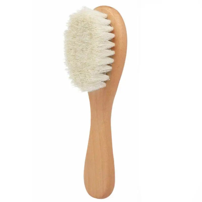 Baby Care Wooden Handle Brush Comb Head Massage Tool Portable Baby Brush Set Hair Massage Comb Bath Brush Combs Accessories
