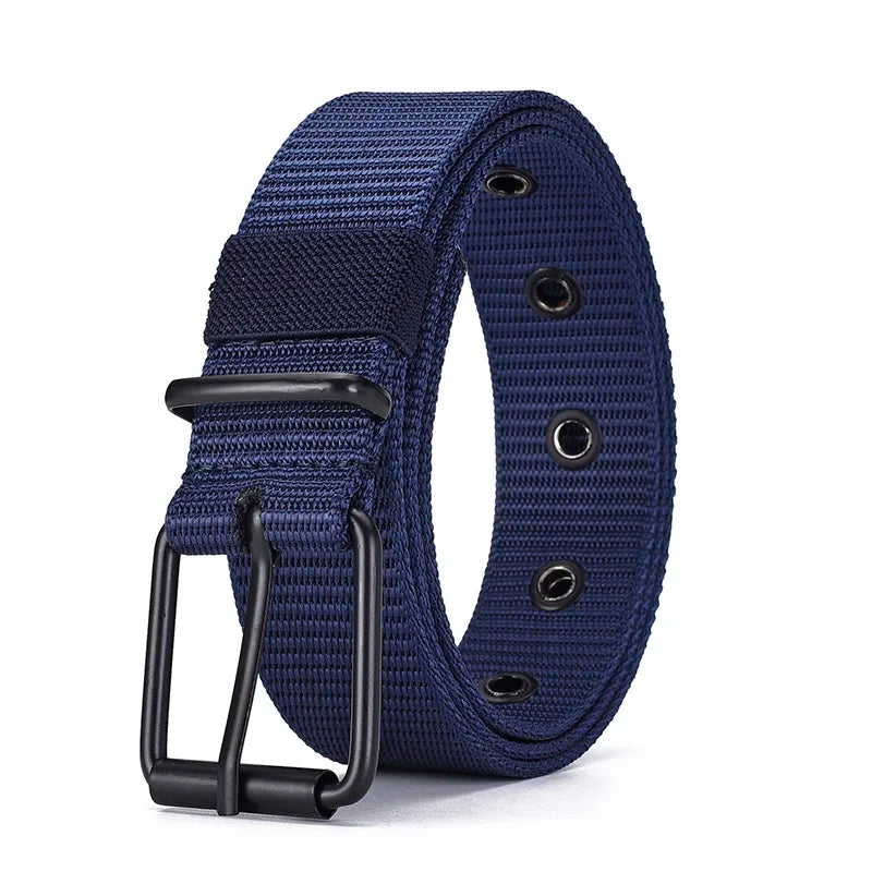 Fashionable Men's Pin Buckle Belt High Quality Simple Outdoor Adventure Multifunctional Belt Retro Men's Birthday Gifts