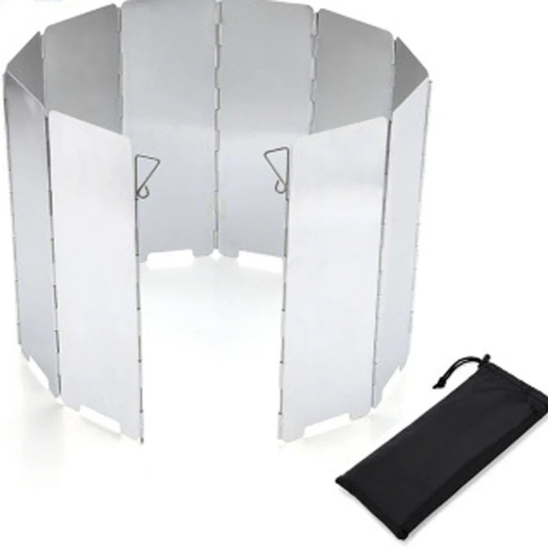 Outdoor Camping Portable Folding Stove for 8 Plates / 10 Plates with Windproof Cover