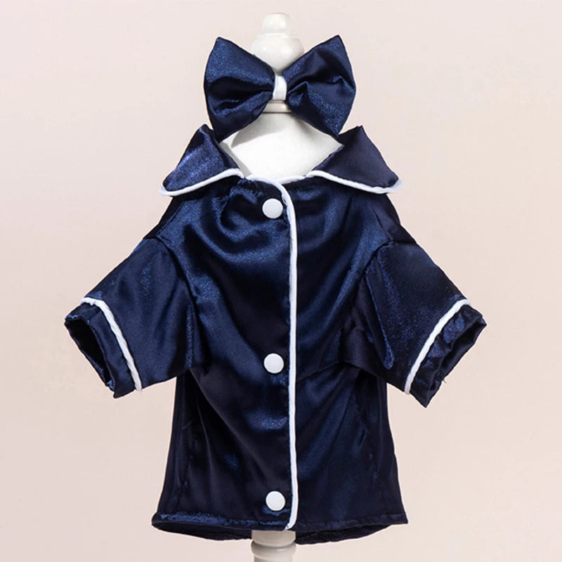 Pet Pajamas Dog Costume Teddy Retriever Clothes Cat Apparel Dogs Shirts Small Medium Dog Clothes Spring Summer Puppy Clothing