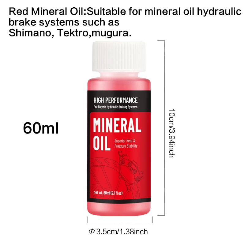 Bike Accessories Brake Fluid Bike Mineral Oil DOT Fit Shimano SRAM AVID MAGURA Hydraulic Brake Fluid Bicycle Parts