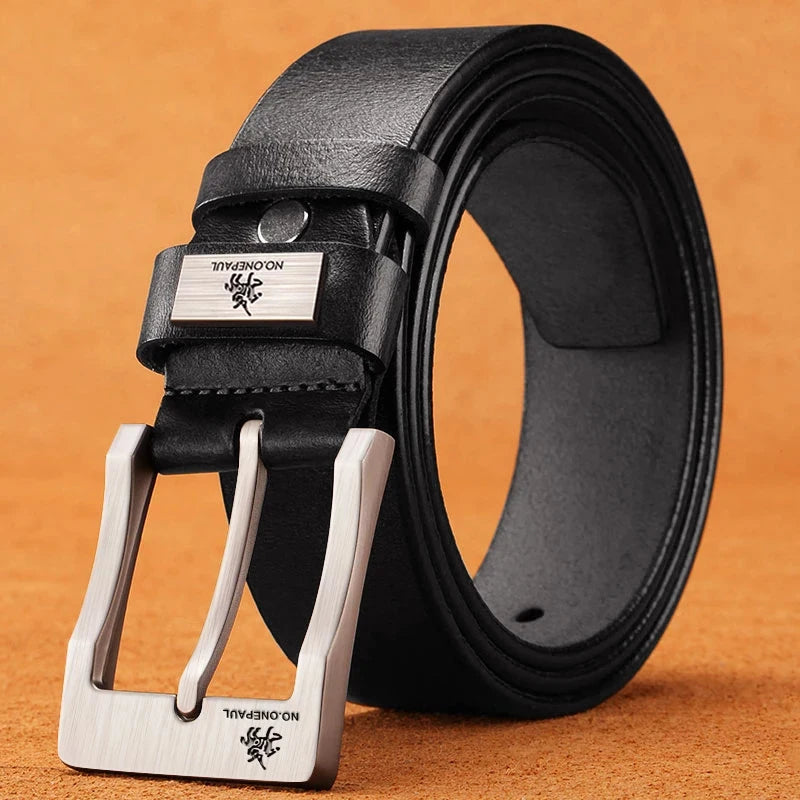 2025New Men's Leather Belts Luxury Strap Male Belts For Fashion Classice Vintage Pin Buckle Men Belt High Quality