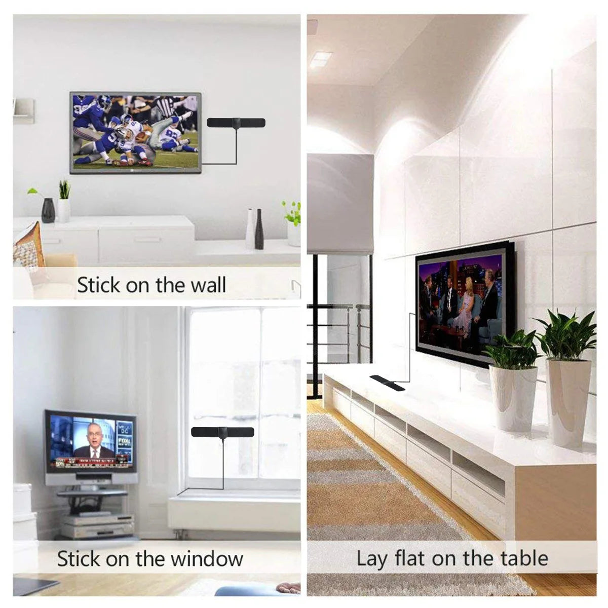 Indoor and Outdoor TV Antennas for Home High-Definition Free-to-Air Television Reception Hdtv