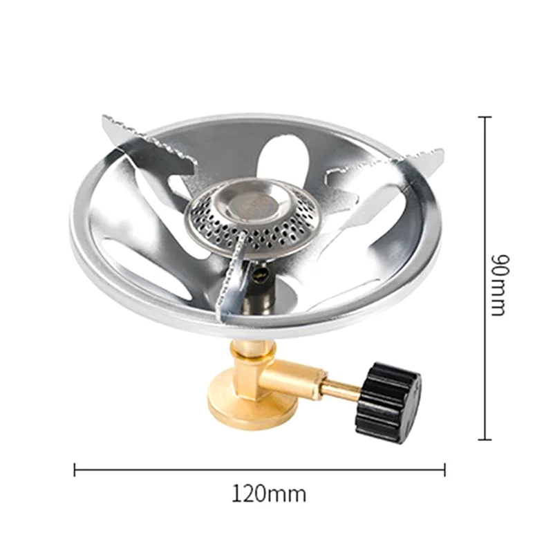 Outdoor Gas Burner Windproof Portable Folding Ultralight Split Gas Stove Tourist Equipment For Picnic-AS97