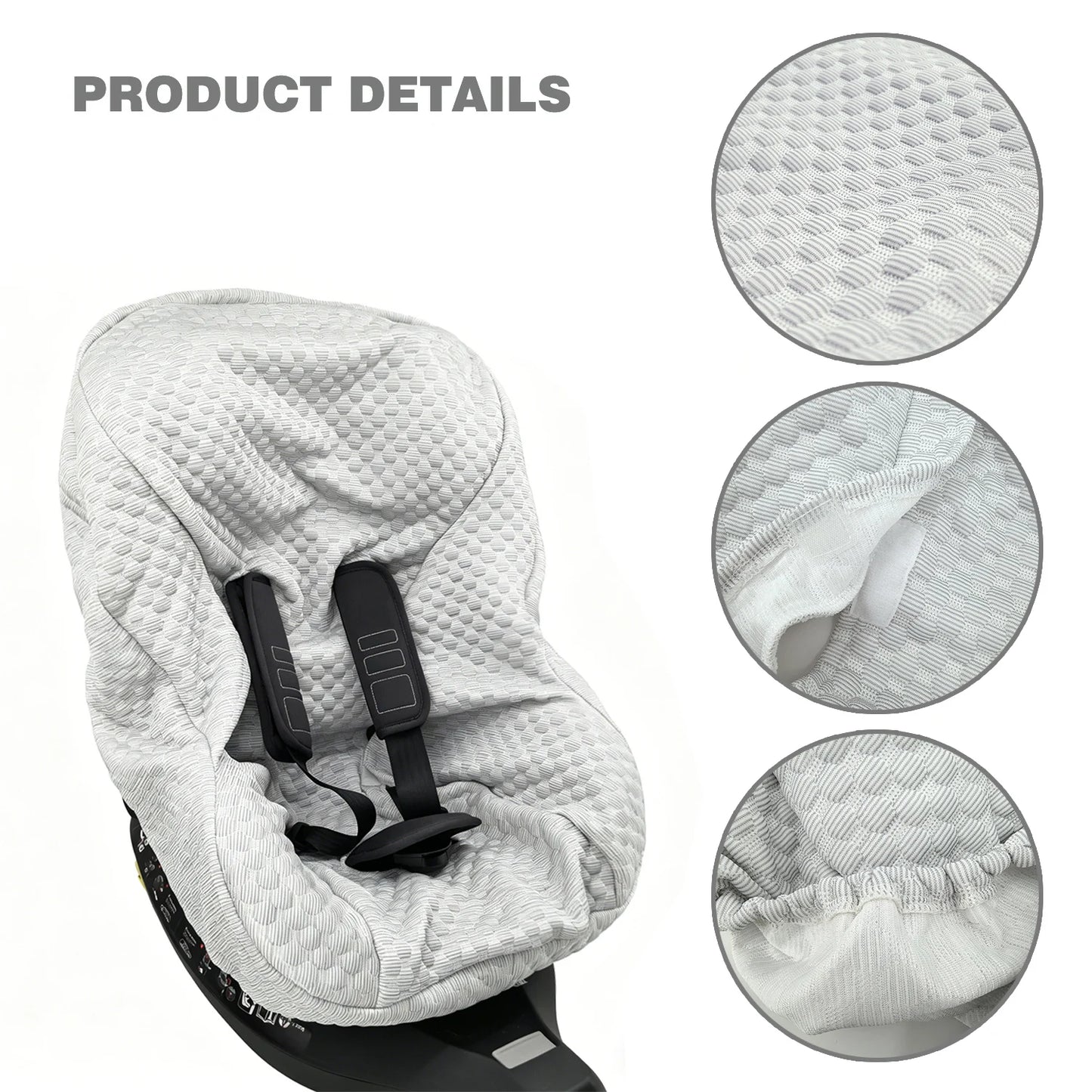 Baby Car Seat Cover, Car Seat Cover, Car Seat Cover for Children's Cars, Soft and Comfortable, Unisex