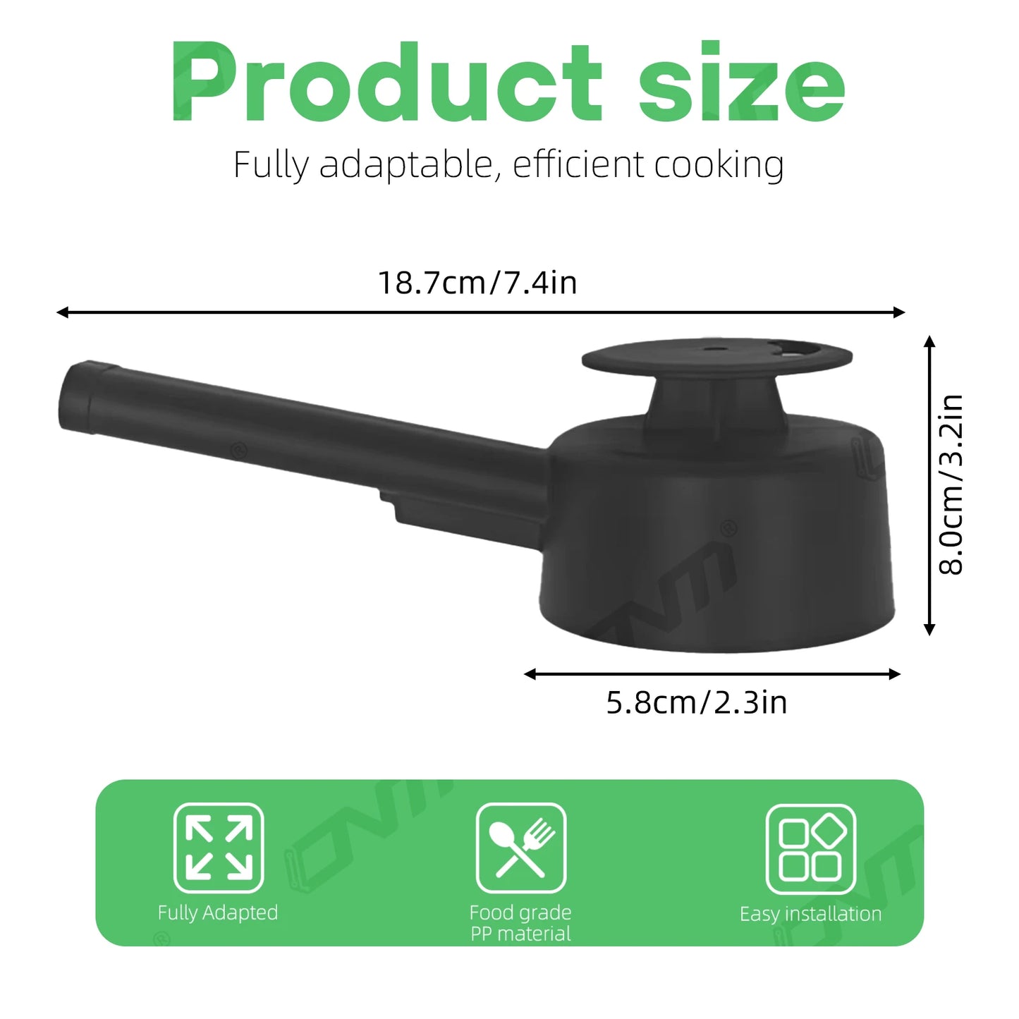 Steam Deflector for Thermomix TM7, Heat Resistant Kitchen Steam Diverter, Easy Install Cooking Accessory