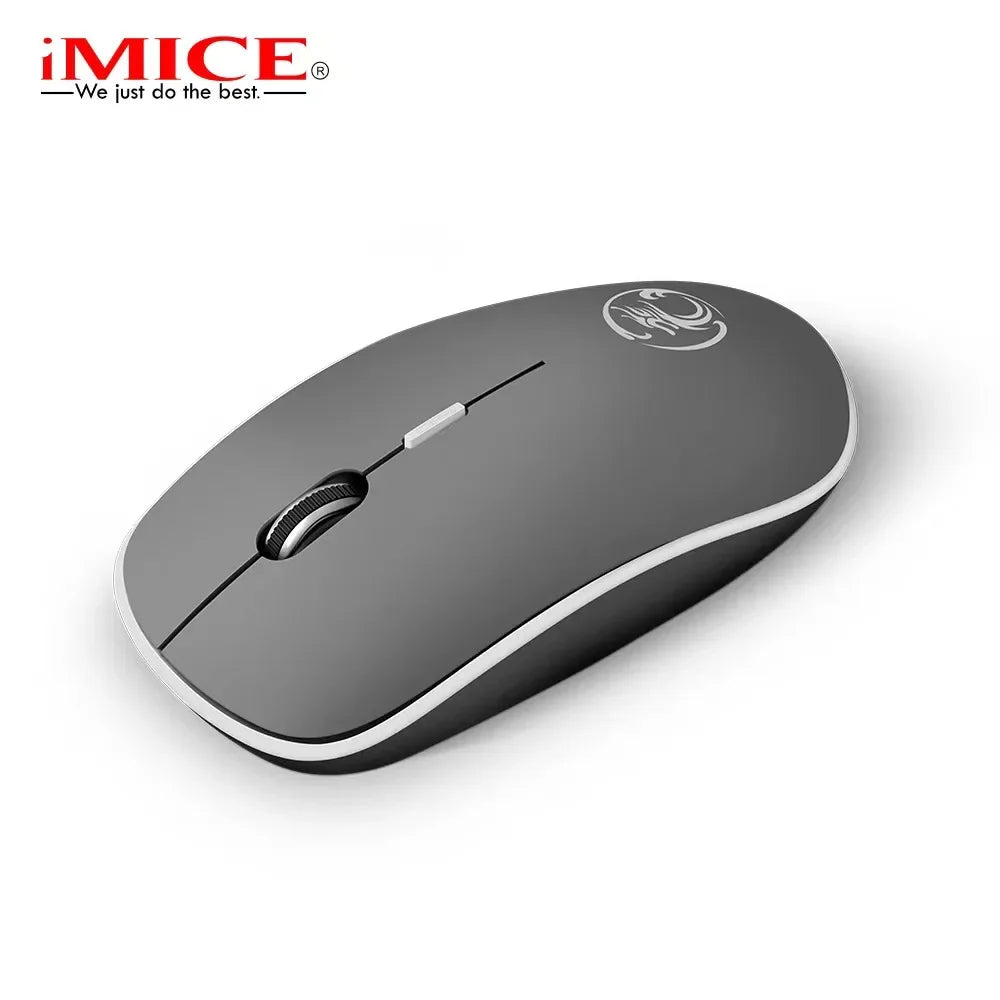 iMice Wireless Mouse Computer Mouse 1600 DPI Ergonomic Mause Sound USB PC Mice Mute Wireless Mice for Laptop
