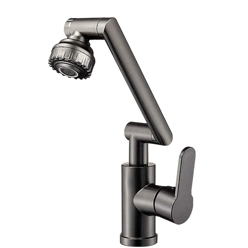 Basin Faucet Hot and Cold Wash Basin Household Bathroom Multi-function Booster Universal Rotating Faucet Kitchen Universal