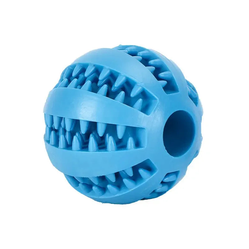 Silicone Pet Dog Toy Ball Interactive Bite-resistant Chew Toy for Small Dogs Tooth Cleaning Elasticity Ball Pet Products 5cm