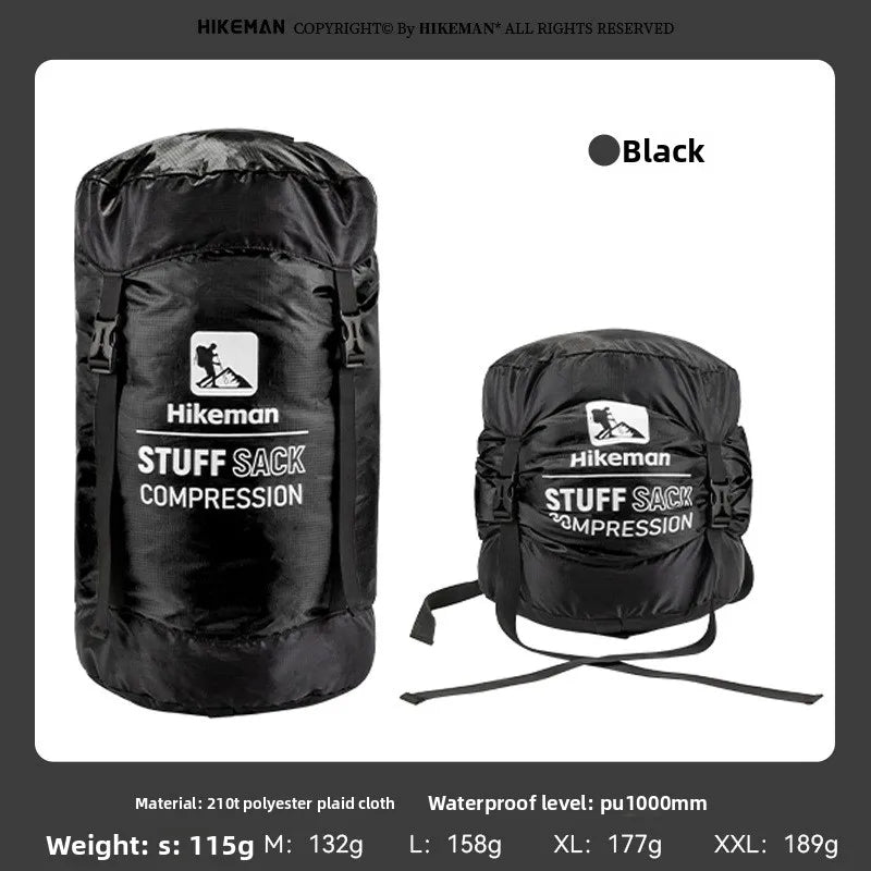 Outdoor Sleeping Bag Compression Bag - Camping Travel Storage Organizer for Clothes & Gear, Large Capacity Portable Packing Bag