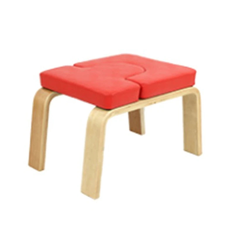Wooden Stools Yoga Inverted Stool Yoga Assisted Inverted Device Leisure Fitness Auxiliary Yoga Bench Body Shaping Accessories