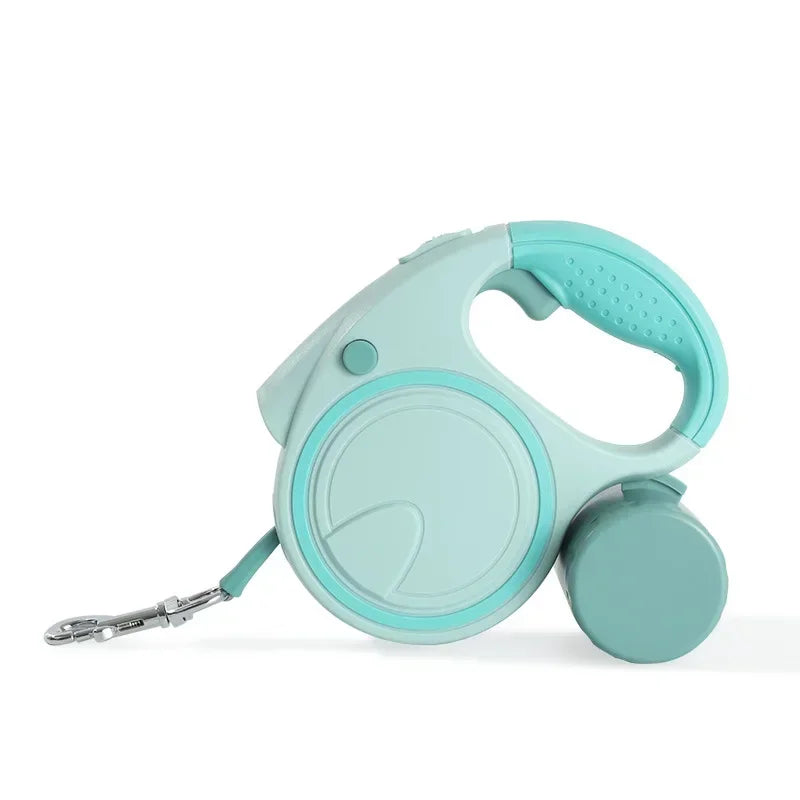 5m LED Light with Retractable Automatic Stretch Nylon Leash for Walking Dogs, Pet Supplies, Beautiful and Fashionable, Colorful