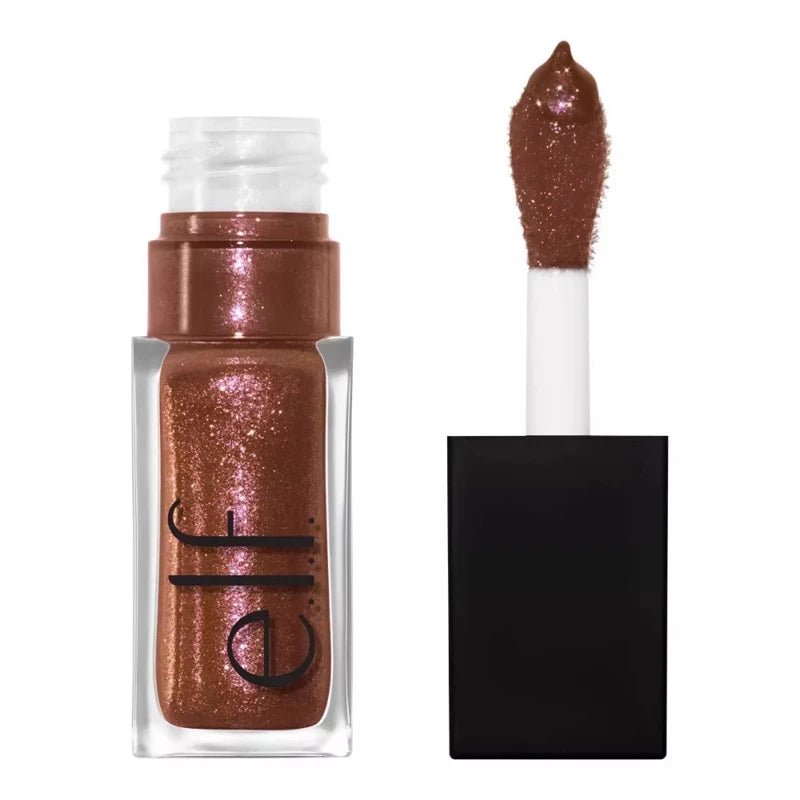 ELF Shimmer Highlight Lip Honey Oil Moisturizes Nourishes Plump Lips and Reduces Lip Lines,The Pre-makeup Gel Moisturizes Glaze