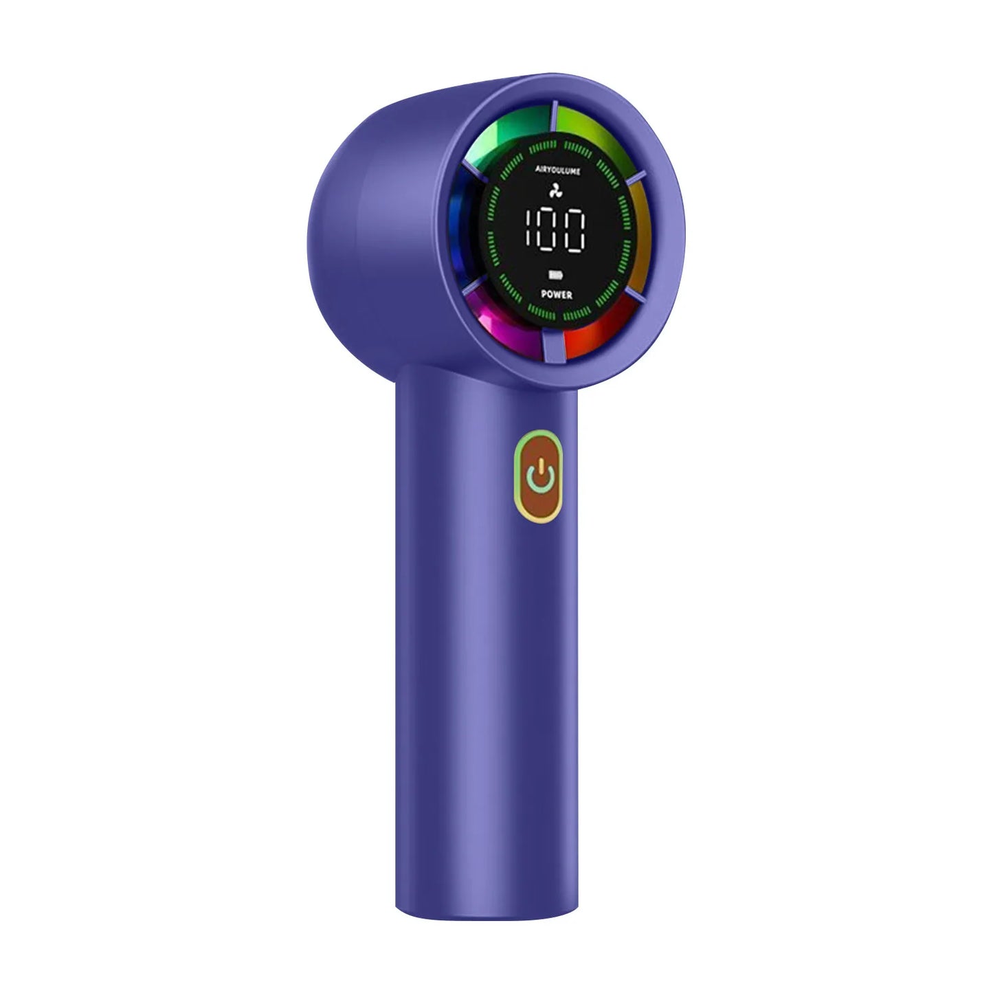 Portable Handheld MINI Fan USB Rechargeable Mini Fan With Digital Display Screen Small Electric Fan for Outdoor Camping