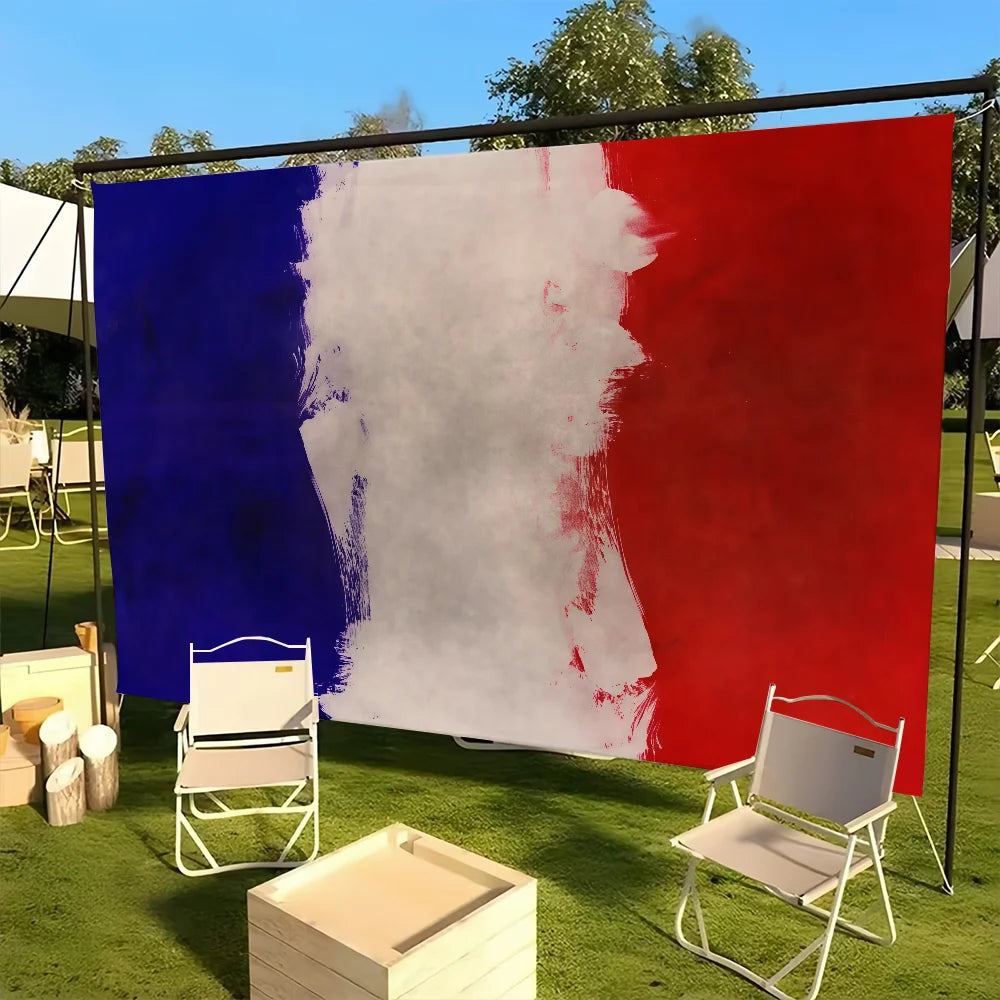 France flag Art Sci Fi Room Home Decor Wall Mount Home Decor Banner