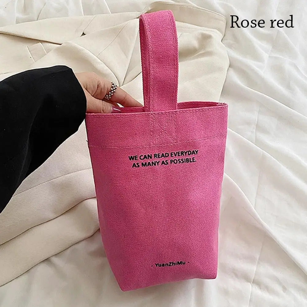 Casual Canvas Large Capacity Tote Women Handbags Letters Shoulder Crossbody Bags Shopper Bag Purse