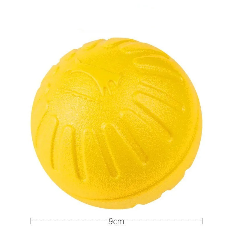 Pet Ball Toy without Rope Interactive Dog Training Chew Tooth Cleaning Indestructible Healthy Solid Core EVA Durable Elastic Toy