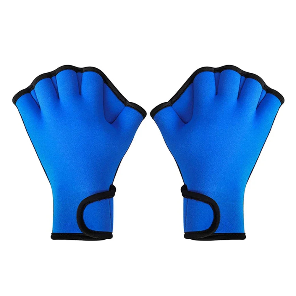 Swimming Paddles Fins Flippers Girdles Correction Water Sport Hand Webbed Gloves for Adults Children Swim Training