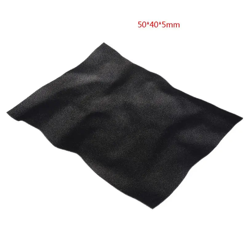 PC Cooler Fans Dust Filter Computer Mesh Black Dustproof Sponge 60ppi Density Filter for Electric Control Boxes,