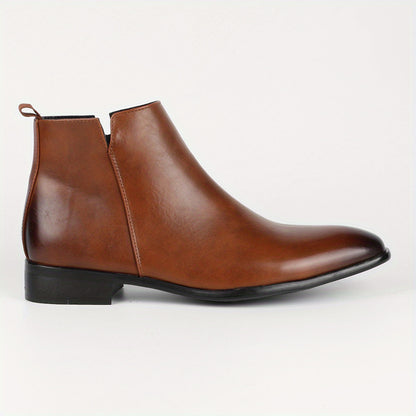 Herren-Chelsea-Boots mit Reißverschluss