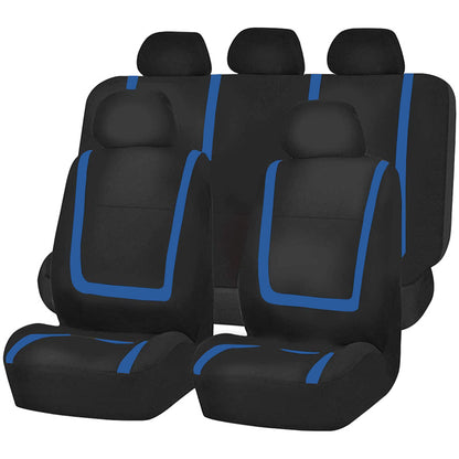 Car Seat Covers Full Set, Gray Purple Black Blue Red Purple Car Seat Cushion  Car Seat Protector Car Decoration Airbag Safe