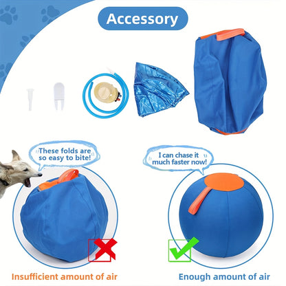 Inflatable Pet Toy Balls - 21.7-inch Dog Balls - Golden Retriever Anti-biting Balls, Soothing Boredom, Teasing Pet Training Balls, Dog Polo Pet Toys, Cattle And Dogs Herdsman Balls, Australian Shepherd Herdsman Balls (m Yards