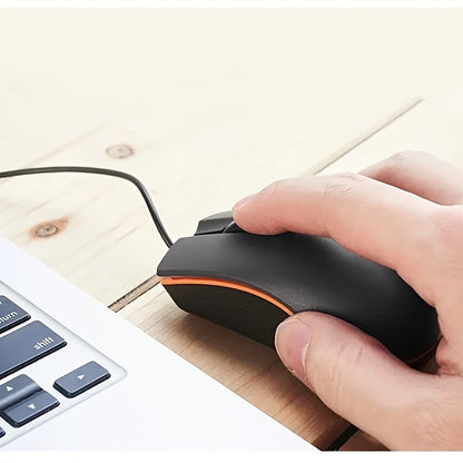 Kabelgebundene USB-Gaming-Maus für PC, Laptop und Computer. Kleine Maus, Büromaus, Computerzubehör, Cartoon-Design, ergonomisches Design, leichtes Gewicht, Kunststoffgehäuse, USB-Peripheriegerät, präzise Steuerung, Fernbedienung für Profis.