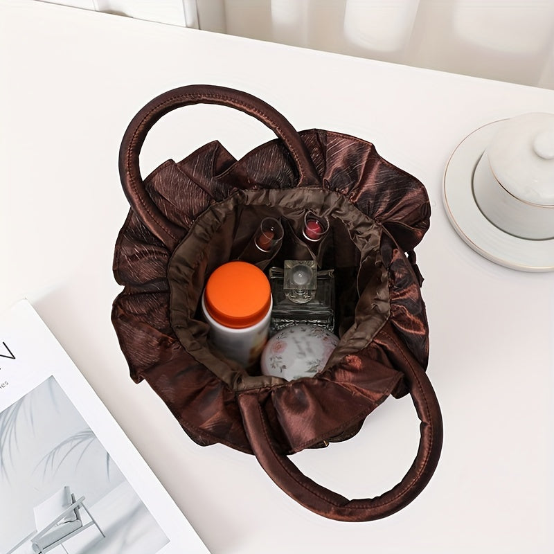 Handtasche mit Blumenmuster, trendige kleine Abendtasche, schlichte Handytasche, niedliche Beuteltasche