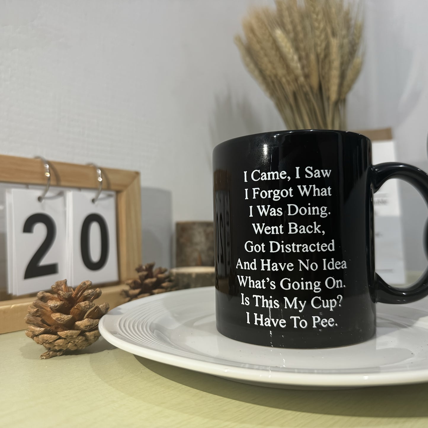 1pc, Coffee Seniors Mug, 11oz Ceramic Coffee Cups, Water Cups For Senior Citizens, Summer Winter Drinkware, Birthday Gifts, Holiday Gifts, Christmas Gifts, New Year Gifts