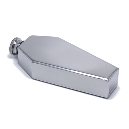 1pc Mini Hip Flask 3.38oz Coffin Shape Stainless Steel Portable Water Bottle, Gift For Men, Drinkware For Restaurants, Cafes, Bars