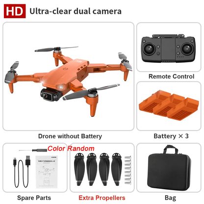 L900 GPS Drone HD Dual Camera Professional Aerial Photography Brushless Motor Optical Flow Positioning GPS Return Foldable Quadcopter