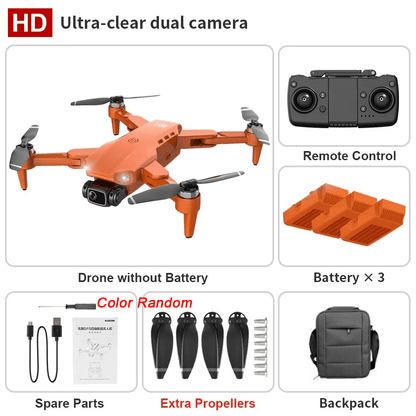 L900 GPS Drone HD Dual Camera Professional Aerial Photography Brushless Motor Optical Flow Positioning GPS Return Foldable Quadcopter