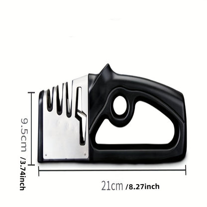 4-in-1 Professional Tungsten Fast Sharpener for Kitchen Knives and Scissors - Household Knife Tool
