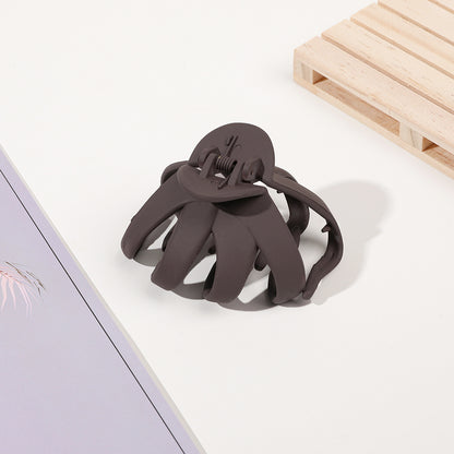 9pcs/4pcs/1pc Frosted Octopus Hair Clip