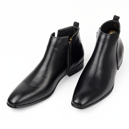 Herren-Chelsea-Boots mit Reißverschluss