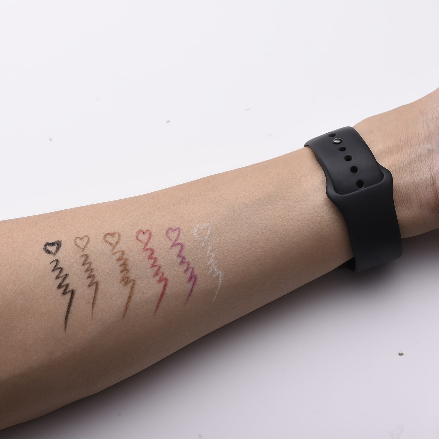 Waterproof Eyeliner Pencil Pen - Smooth, Smudge-Proof, Automatic, Colorful, Easy to Use for Beginners