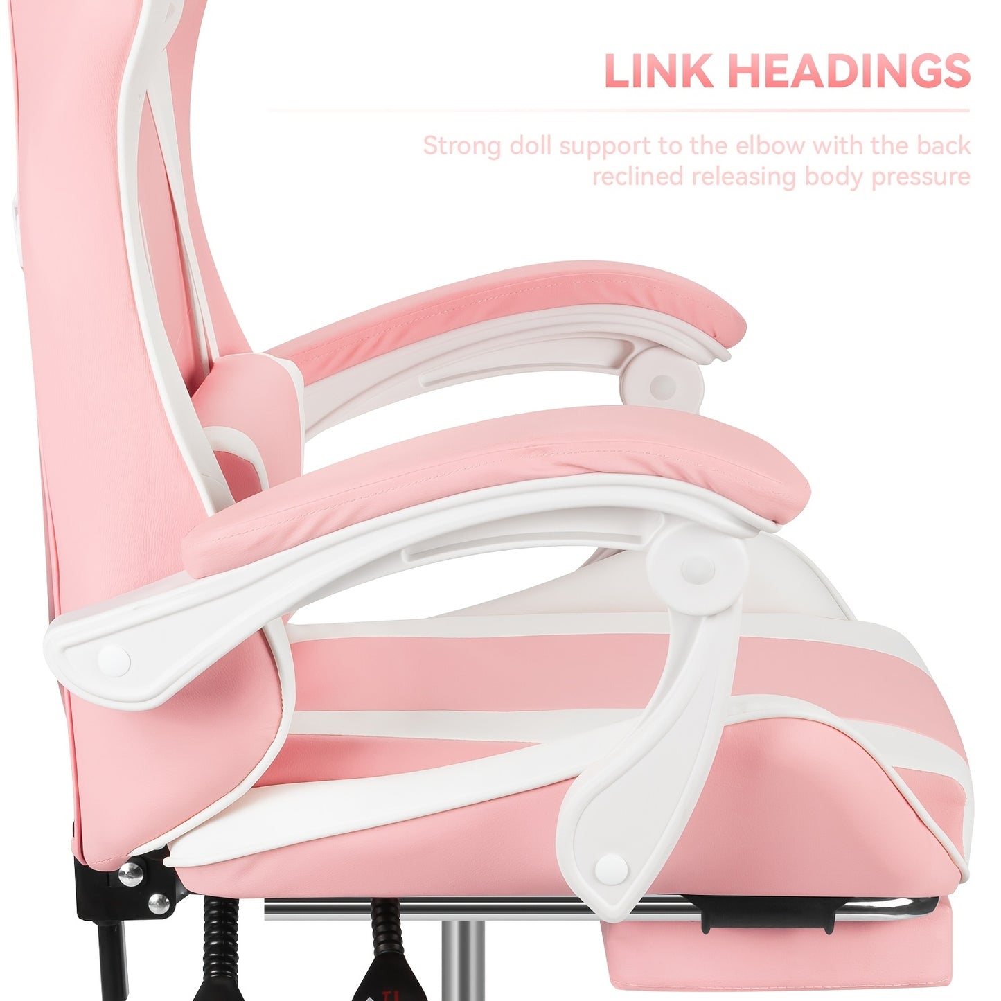 Ergonomic Gaming Chair Designed for Adults And Teens, Featuring a Racing Style Suitable for Office Use And Equipped with Lumbar Support.