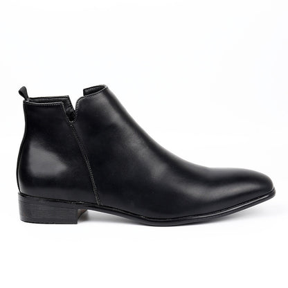 Herren-Chelsea-Boots mit Reißverschluss