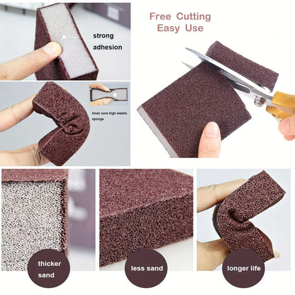 Diamond Sand Magic Scrubber – Durable, Ergonomic Pot Cleaner for Stain-Free Stainless Steel Cookware