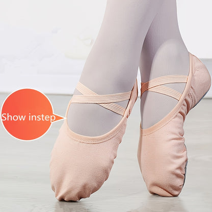 [Légères | Respirantes] Chaussures de danse haut de gamme pour femmes, quatre saisons | Chaussures de pratique à lacets et semelle souple | Chaussures de ballet respirantes, légères et résistantes à l'usure | Chaussures de yoga d'intérieur