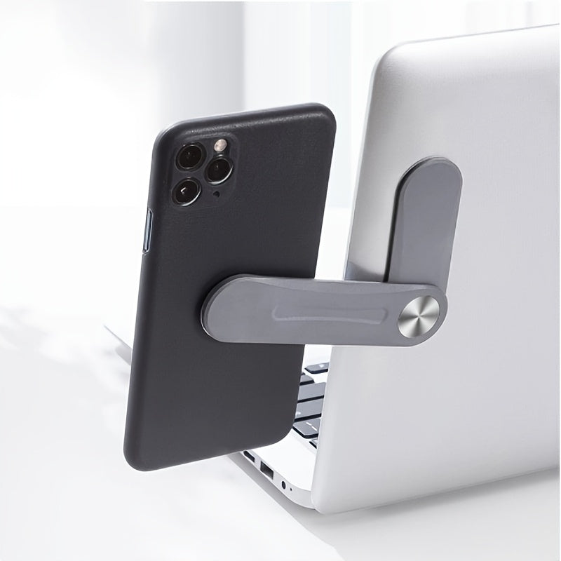 1pc Laptop Screen Support Holder Dual Monitor Display Clip Plastic Sticky Magnetic Notebook Computer Expansion Bracket